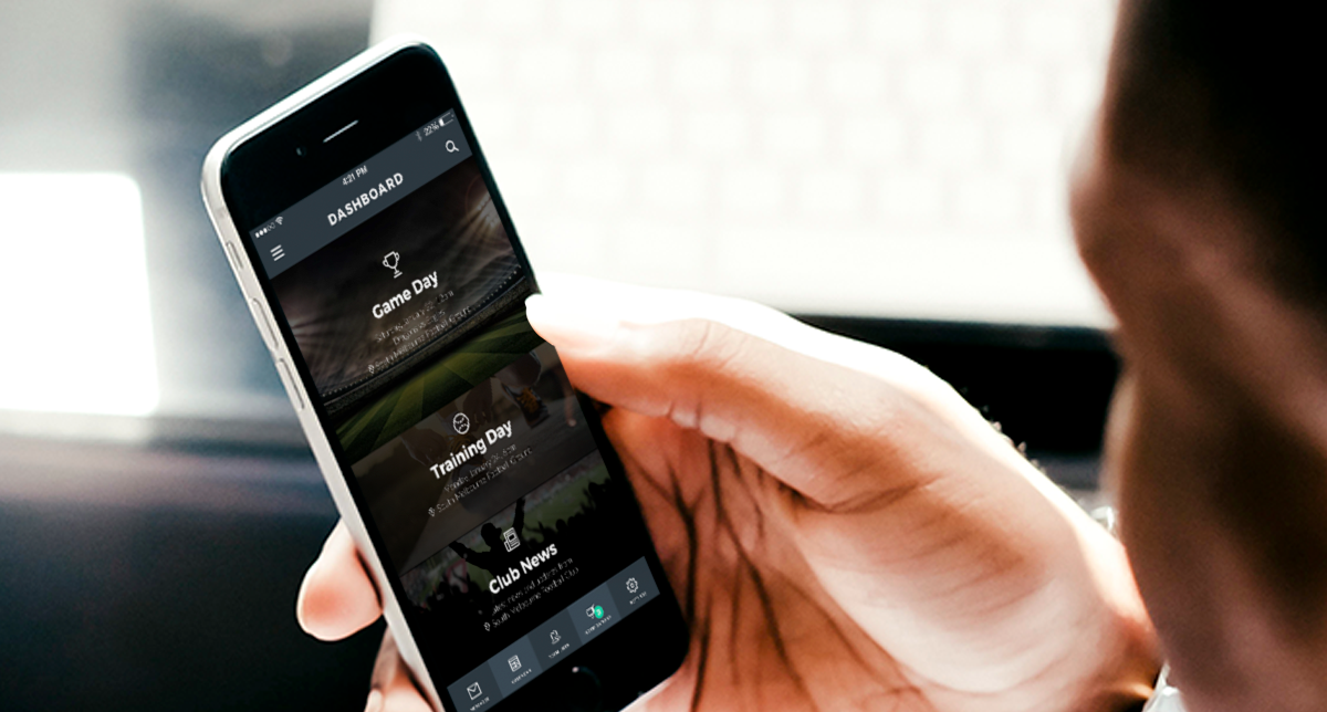 Game Day Hero mock up by Caitlin Robinson 