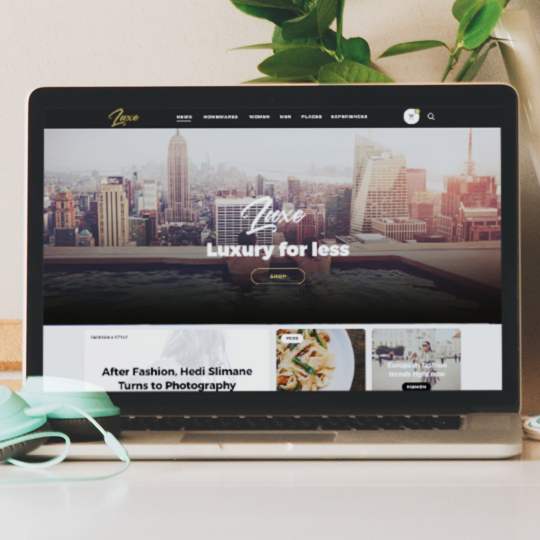 luxe for less macbook mock up