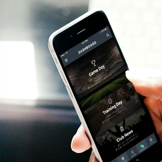 Game Day App Mock Up