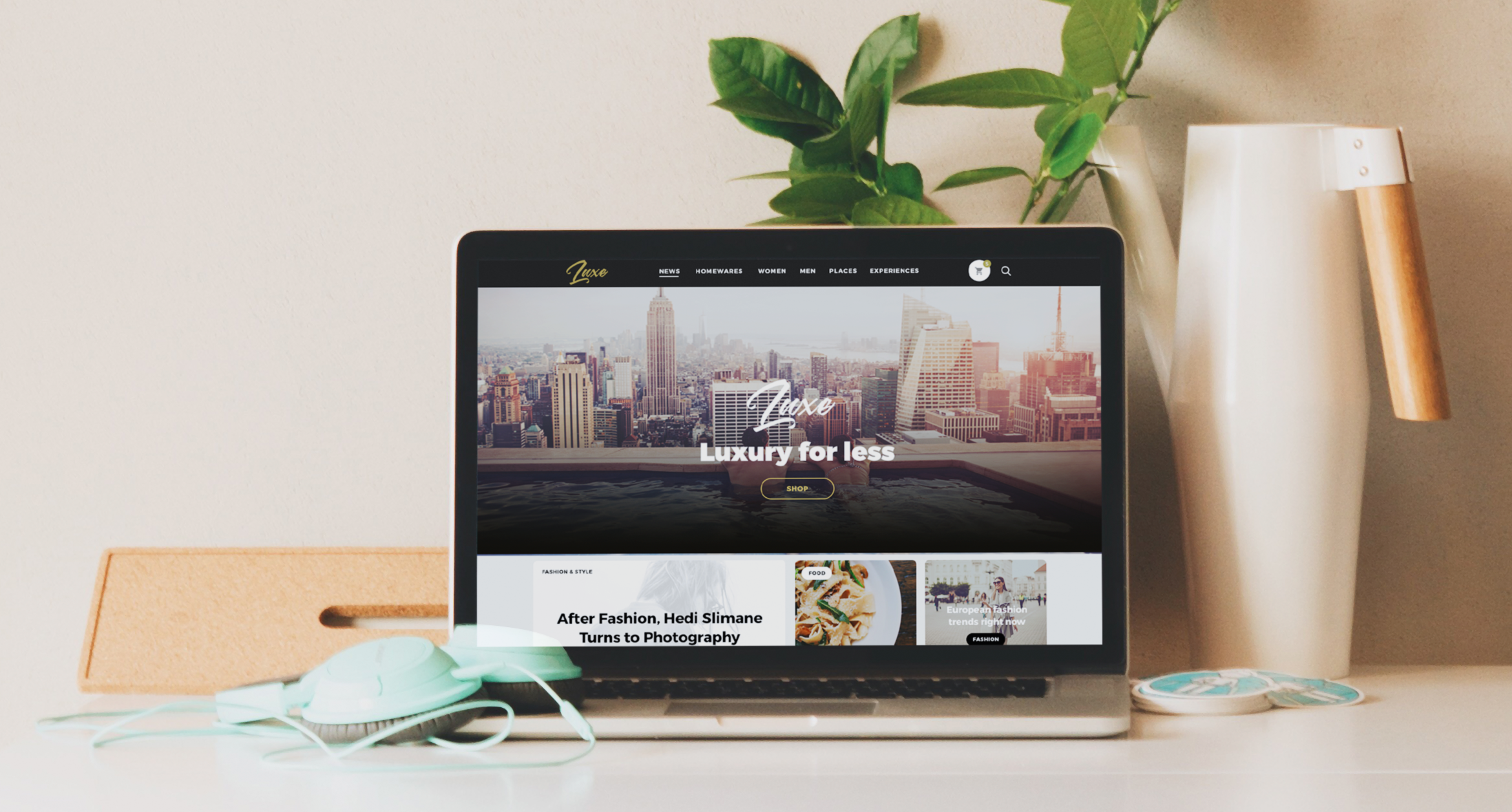 Luxe for less mock up by Caitlin Robinson 